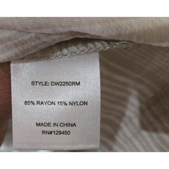 Fred & David Women's Size Medium Striped Tie Waist Button Up Shirt Dress NWT - Picture 10 of 10